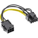 InLine® Internal Power Adapter 6 Pin to 8 Pin for PCIe PCI-Express graphics cards