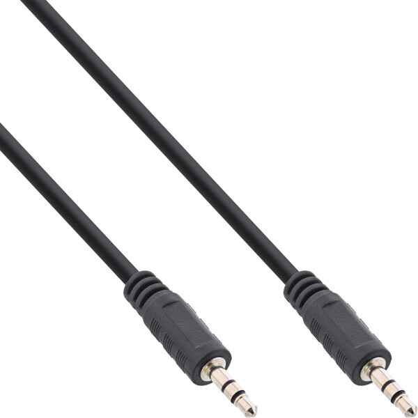 InLine® Audio Cable 3.5mm Stereo male to male 1.2m