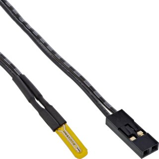 InLine® Temperature Sensor / Probe universal 2 Pin with Cable 1m