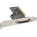 InLine® PCI Multi I/O Controller Card 1 Parallel Port...