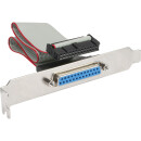 InLine® Parallel Slot Bracket with 25 Pin Sub-D...