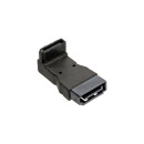 InLine® SATA Adapter male to female angled downward
