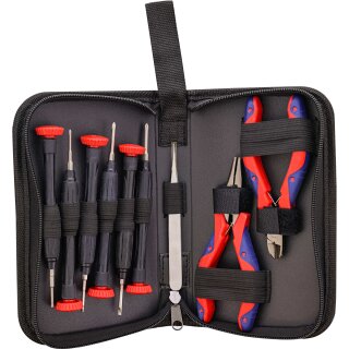 InLine Tool Kit for computer and electronics 9 pcs. for PC Server Notebook repair