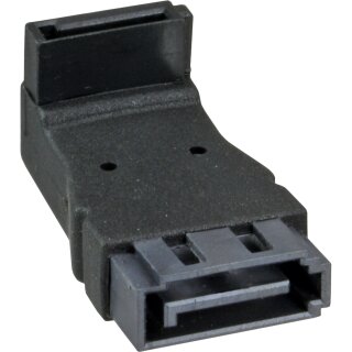 InLine® SATA Adapter Stecker / Buchse, gewinkelt nach oben