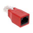 InLine® Crossover Adapter RJ45 male to female