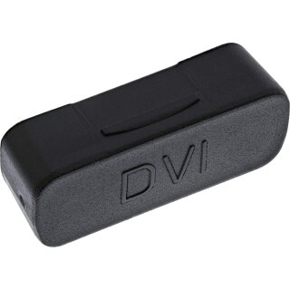 InLine® Staubschutz, für DVI Buchse, schwarz, 50er Pack