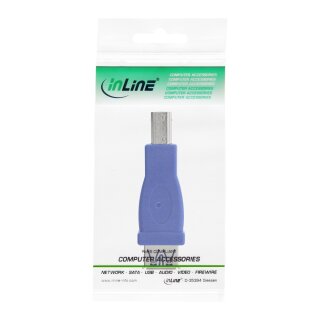 InLine® USB 3.0 Adapter, Buchse A auf Stecker B