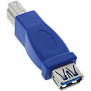 InLine® USB 3.0 Adapter Type A female to Type B male