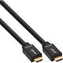 InLine® Active High Speed HDMI Cable with Ethernet male gold plated black 30m