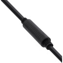 InLine® HDMI Kabel, HDMI-High Speed mit Ethernet, Stecker / Stecker, aktiv, schwarz / gold, 30m