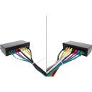 InLine® Flat Ultraslim Patch Cable U/UTP Cat.6 Gigabit ready red 3m