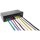 InLine® Flat Ultraslim Patch Cable U/UTP Cat.6 Gigabit ready grey 0.5m