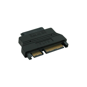 InLine® SATA Adapter 22 Pin PCB side to Slimline SATA...