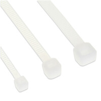 InLine® Cable Ties length 350mm width 4.8mm white 100 pcs.