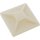 InLine® Cable Tie Mounts Adhesive 25x25mm white 10 pcs.