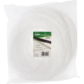 InLine® Spiralband 10m, weiß, 18mm