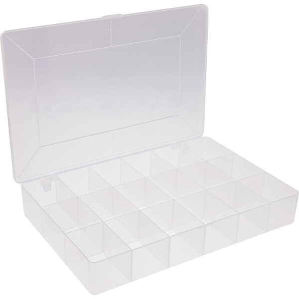 InLine® Small Components Box, 18 compartments, 273x186x41mm