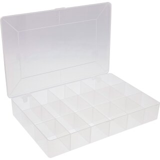 InLine® Small Components Box, 18 compartments, 273x186x41mm