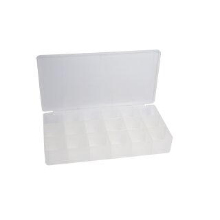 InLine® Small Components Box, 18 compartments, 213x114x35mm