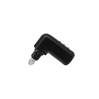 InLine Optical Audio Adapter Toslink male to female 90 angled