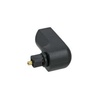InLine Optical Audio Adapter Toslink male to female 90 angled