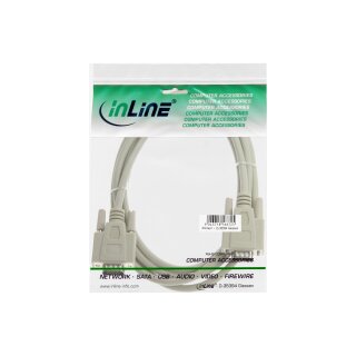 InLine® VGA Kabel, 15pol HD Stecker / Stecker, 10m