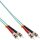 InLine® LWL Duplex Kabel, ST/ST, 50/125µm, OM3, 2m