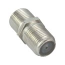 InLine® SAT F-/F-Adapter (2x female) for Cable...