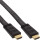 InLine® HDMI Flat Cable High Speed Cable with Ethernet gold plated black 7.5m