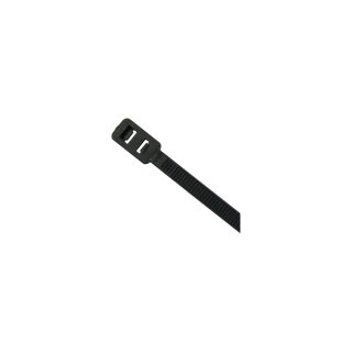 InLine Mountable Double-Head Cable Ties 300mm x 4.8mm black 100 pcs.