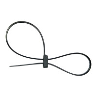 InLine® Mountable Double-Head Cable Ties 300mm x 4.8mm black 100 pcs.