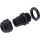 InLine® Cable Gland nylon IP68 3.5 - 6mm black 10 pcs.