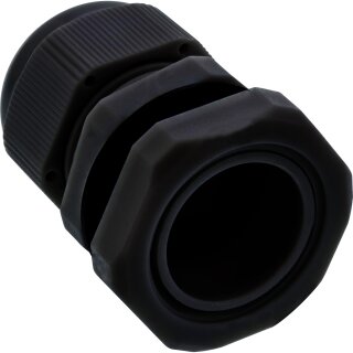 InLine® Kabeldurchführung PG 13.5 Nylon IP68 6-12mm, schwarz, 10 Stück