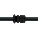 InLine® Cable Gland Nylon IP68 6 - 12mm black 10 pcs.