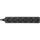 InLine® Steckdosenleiste, 6-fach Schutzkontakt, 3m, schwarz