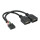InLine® USB 2.0 Adapter Cable internal 2x USB A female to mainboard header