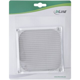 InLine® Lüftergitter, Aluminium Filter, 140x140mm