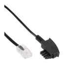 InLine® TAE-F German to RJ45 8P2C Cable 3m
