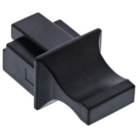 InLine® Dust Cover for RJ45 socket black 100 pcs. Pack