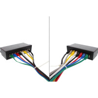 InLine® Flat Ultraslim Patch Cable U/UTP Cat.6 Gigabit ready black 1.5m