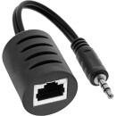 InLine® 3.5mm Audio over LAN / Ethernet / RJ45 Cable...