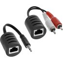 InLine® RCA Audio over LAN / Ethernet / RJ45 Cable max. 50m complete set