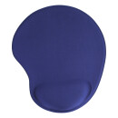 InLine® Maus-Pad, blau, mit Gel Handballenauflage,...