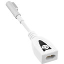 InLine® Wechselstecker M16 (16.5V), für Apple, für Universal Netzteil, 90W/120W, weiß
