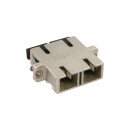 InLine® Fiber Optical Metal Adapter Duplex SC/SC MM...