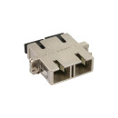 InLine® Fiber Optical Metal Adapter Duplex SC/SC MM...
