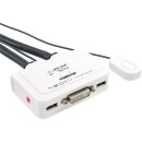 InLine® KVM Switch 2 Port DVI-D USB with Audio