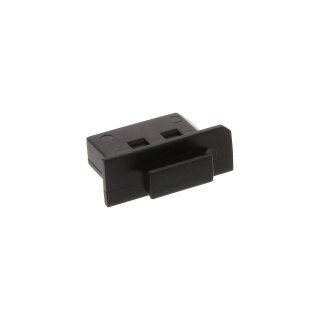 50er Pack InLine® Staubschutz, für DisplayPort Buchse, schwarz