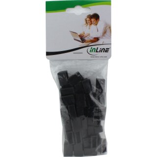 InLine® Staubschutz, für DisplayPort Stecker, 50er Pack