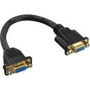 InLine® VGA Adapter Cable 15 Pin VGA femalte to...